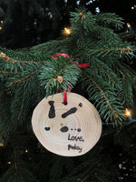 Pokey Wooden Tree Ornament