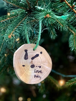 Pokey Wooden Tree Ornament